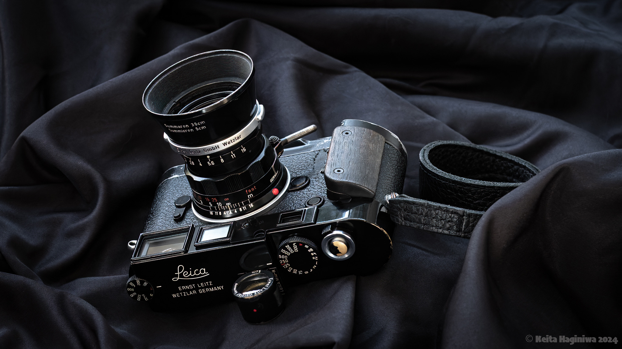 AIBA電子工房 M3ルックフレーム ブラッククローム ライカM10/M11 カメラアクセサリ販売 - AIBA電子工房株式会社